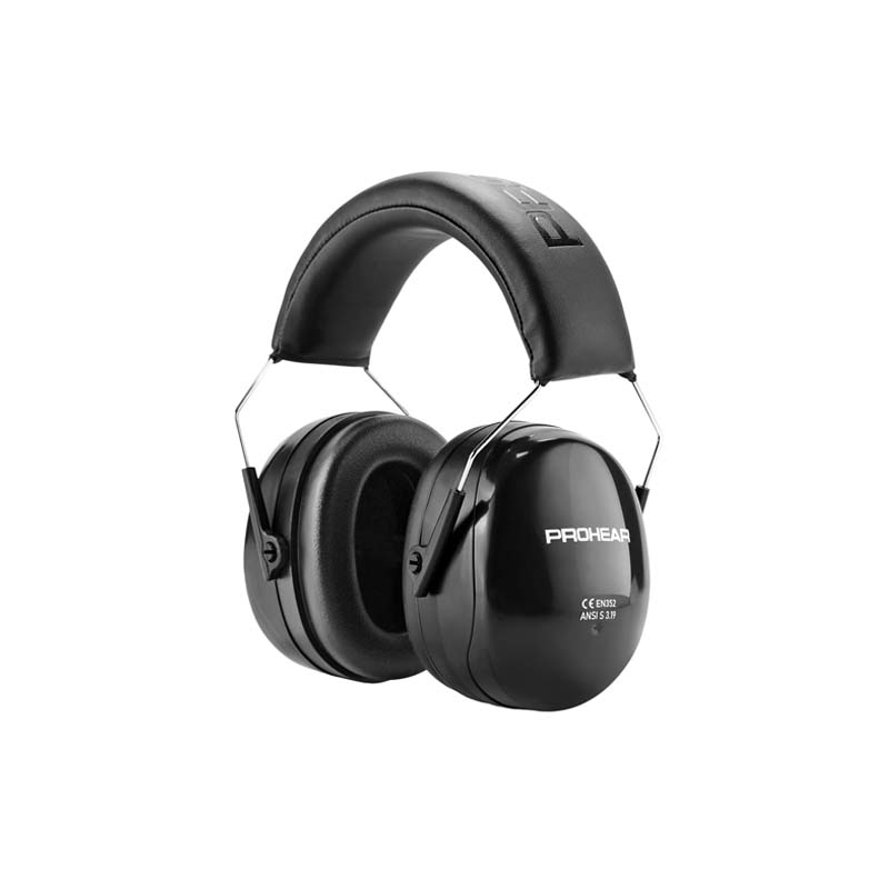 PROHEAR 012 Noise Reduction Earmuffs - Black