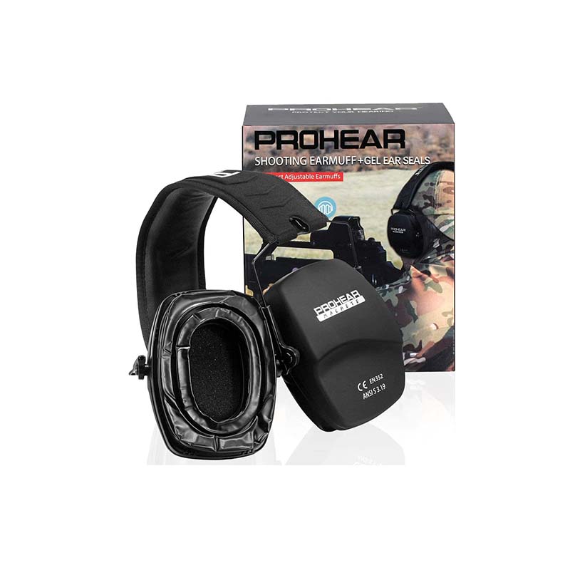 PROHEAR 016 Ear Protection Safety Earmuffs for Shooting - Green