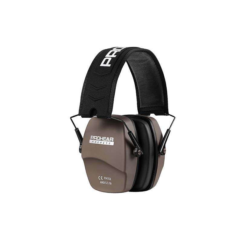 PROHEAR 016 Ear Protection Safety Earmuffs for Shooting - Black