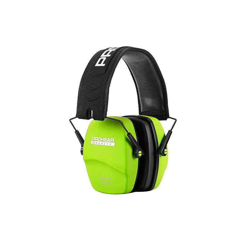 PROHEAR 016 Ear Protection Safety Earmuffs for Shooting - Green