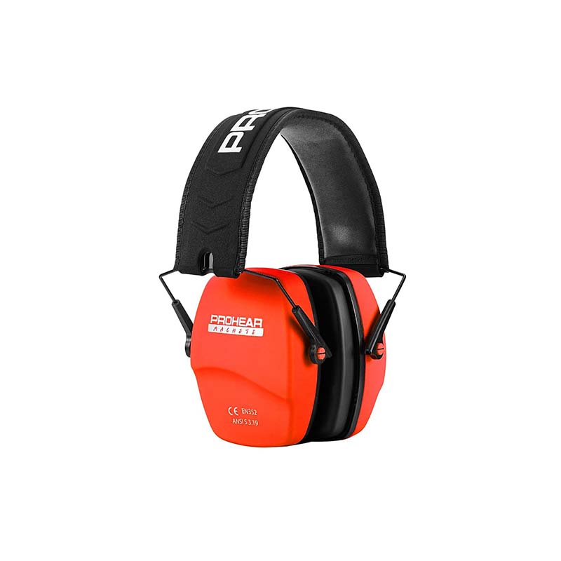 PROHEAR 016 Ear Protection Safety Earmuffs for Shooting - Black