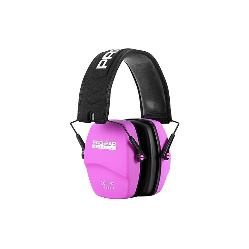 PROHEAR 016 Ear Protection Safety Earmuffs for Shooting - Black