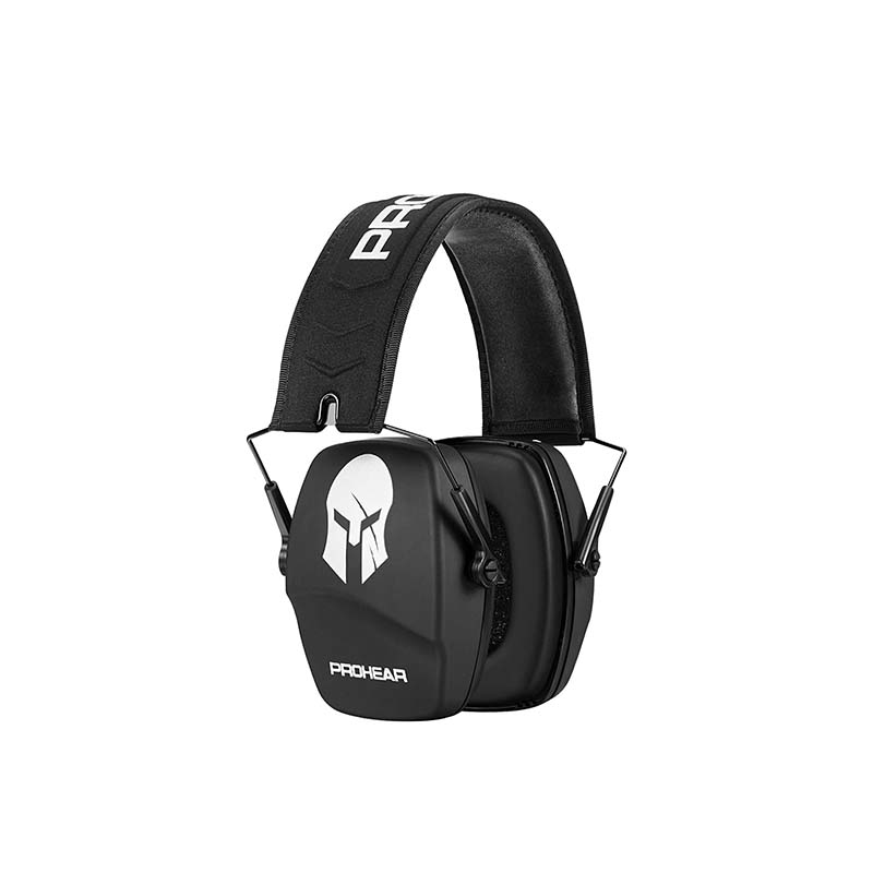 PROHEAR 016 Ear Protection Safety Earmuffs for Shooting - Black