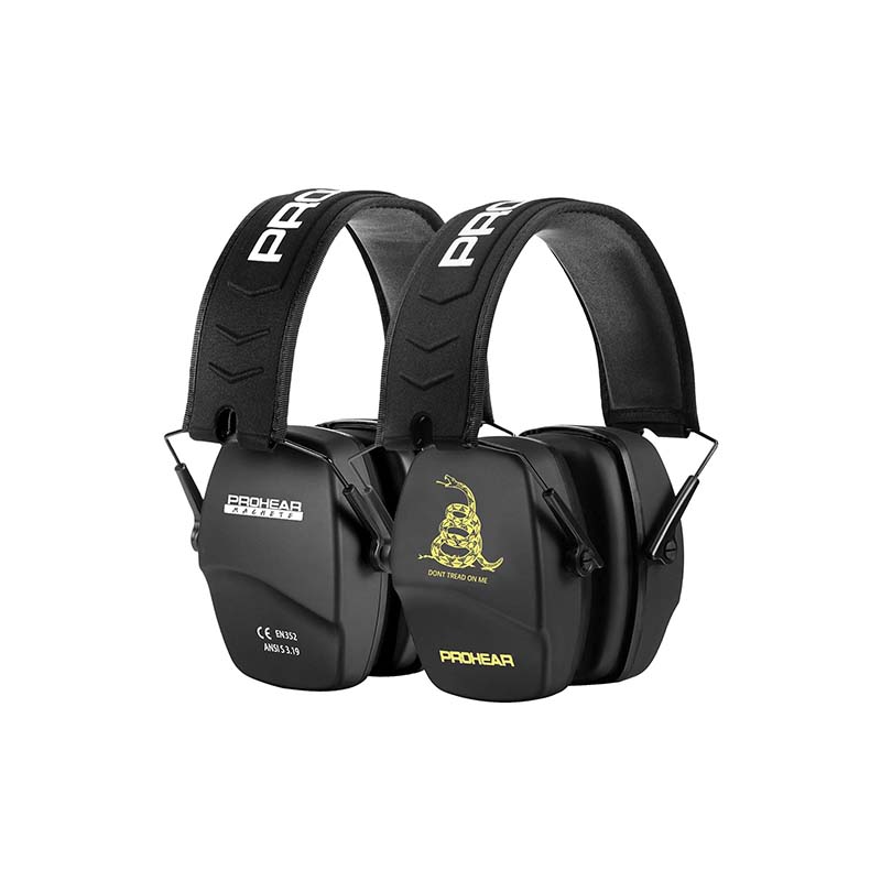 PROHEAR 016 Shooting Ear Protection Earmuffs 2 Pack - Black+Green