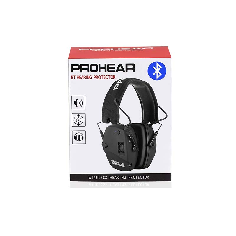 PROHEAR 030 Bluetooth 5.0 Electronic Shooting Ear Protection Earmuffs - Pink