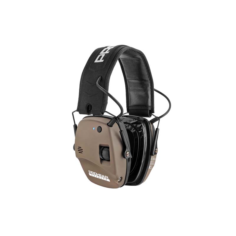 PROHEAR 030 Digital Electronic Shooting Ear Protection Sound Amplification Earmuffs, Black