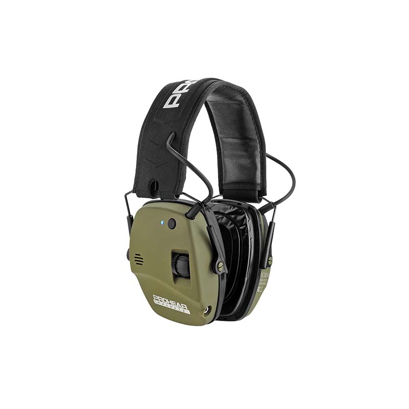 PROHEAR 030 Digital Electronic Shooting Ear Protection Sound Amplification Earmuffs, Black