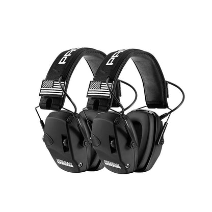 PROHEAR Electronic Ear Protection with Gel Pads for Shooting ， Black