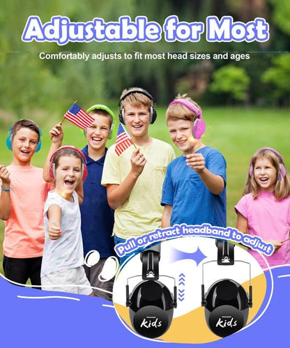 PROHEAR 032 2.0 Noise Cancelling Headphones for Kids - Black