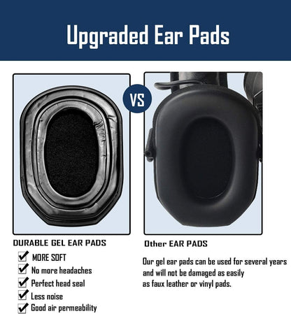 PROHEAR GEP03 Upgraded Gel Ear Pads for Walker's Razor Earmuffs