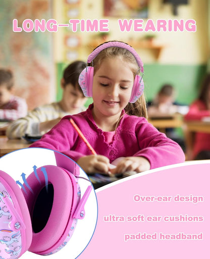 PROHEAR 032 Kids  Noise Cancelling  Ear Muffs  -  Pink