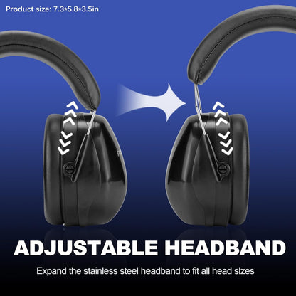 PROHEAR 012 Noise Reduction Earmuffs - Black