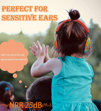 PROHEAR 032 Kids  Noise Cancelling  Ear Muffs  - Orange