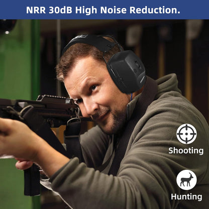 PROHEAR 056 Electronic Shooting Ear Protection Muffs, Sound Amplification Earmuffs for Hunting